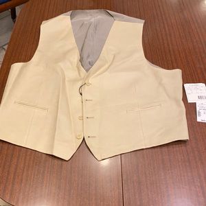 Calvin Klein, dress vest, 100% Linen. Size XL